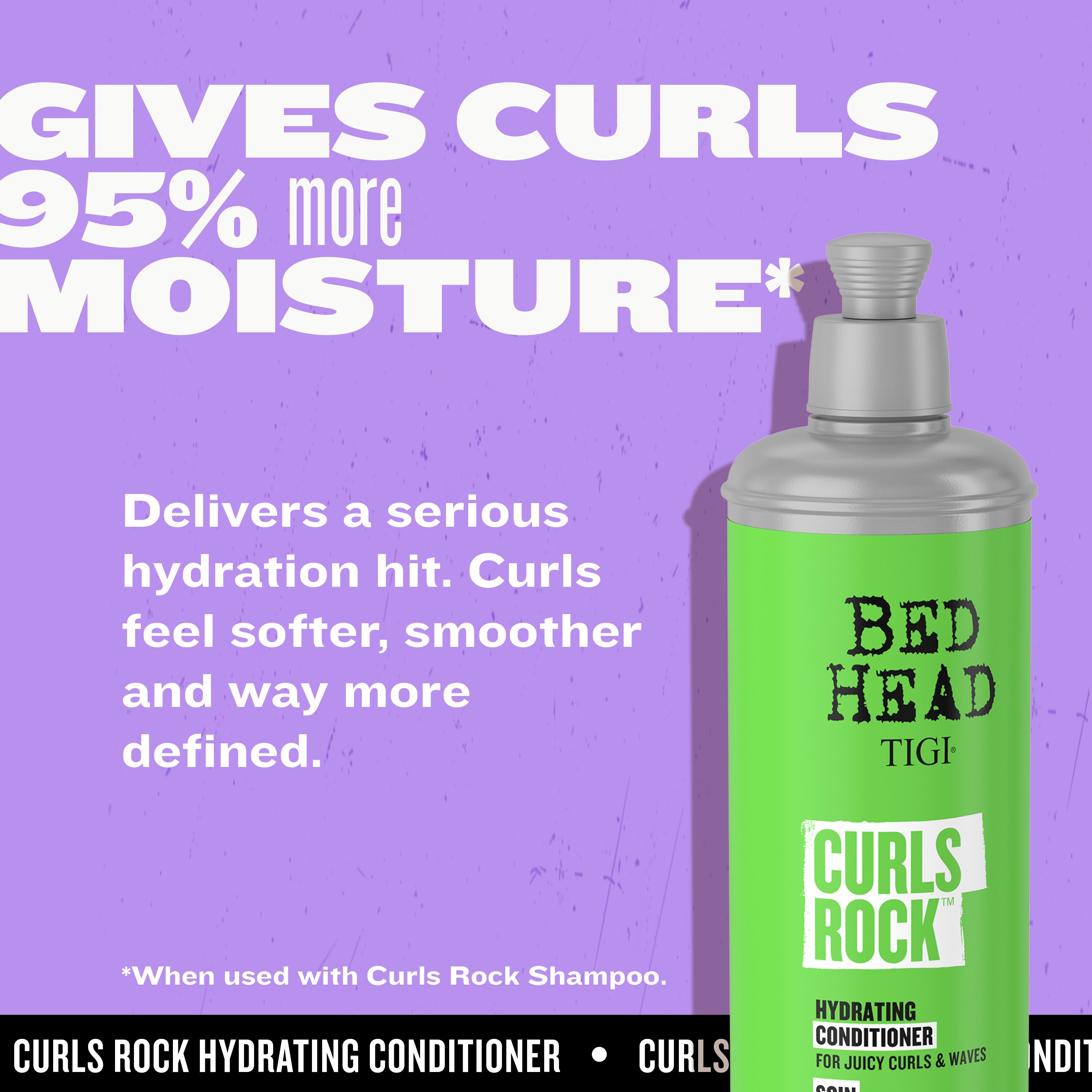 Curls Rock Hydrating Conditioner | Bed Head by TIGI – Bedhead US