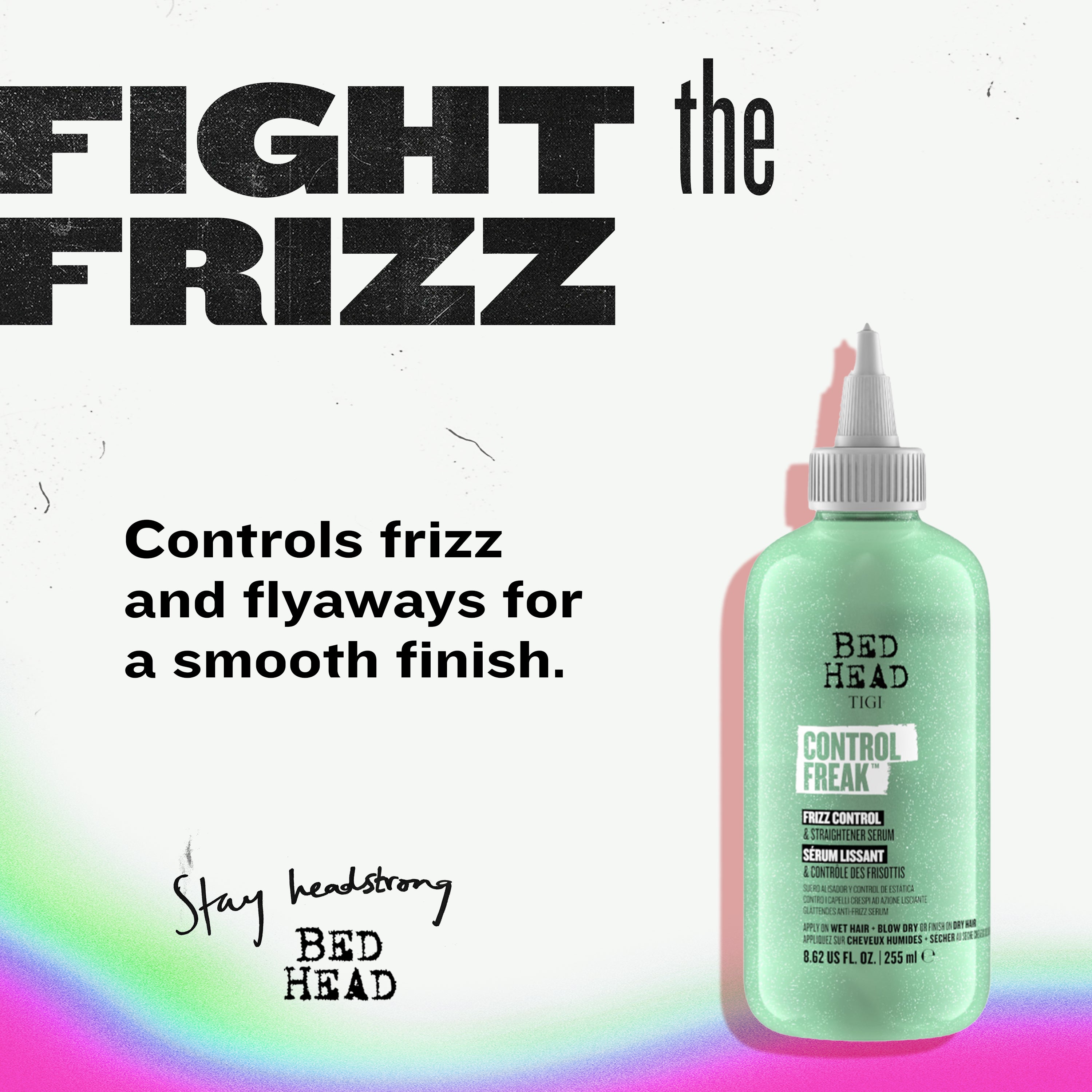 Control Freak Hair Straightener Serum | Bed Head by TIGI – Bedhead US