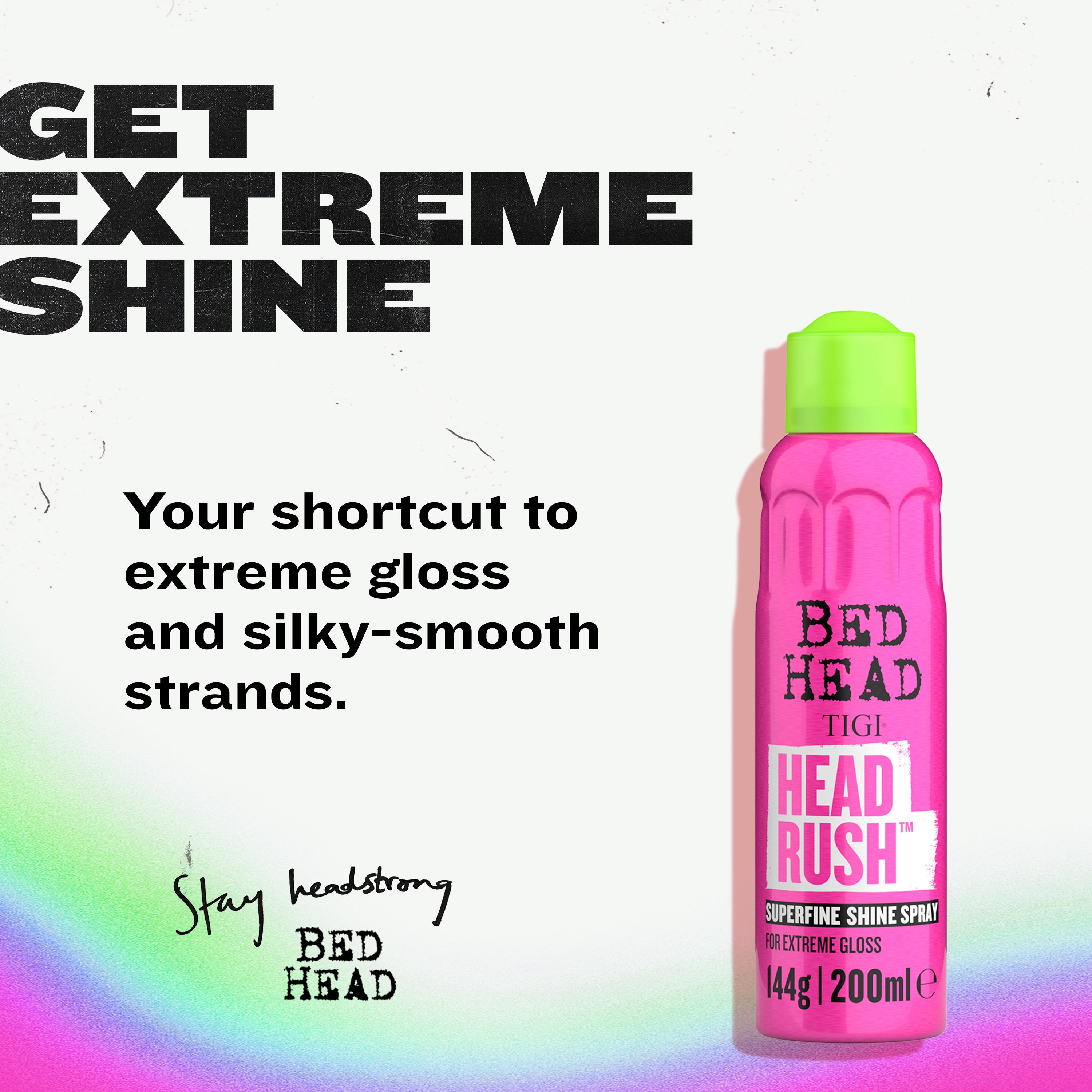 TIGI BED HEAD  ヘッドラッシュ Head Rush Shine Smoothing Hair Spray | Bed Head by TIGI