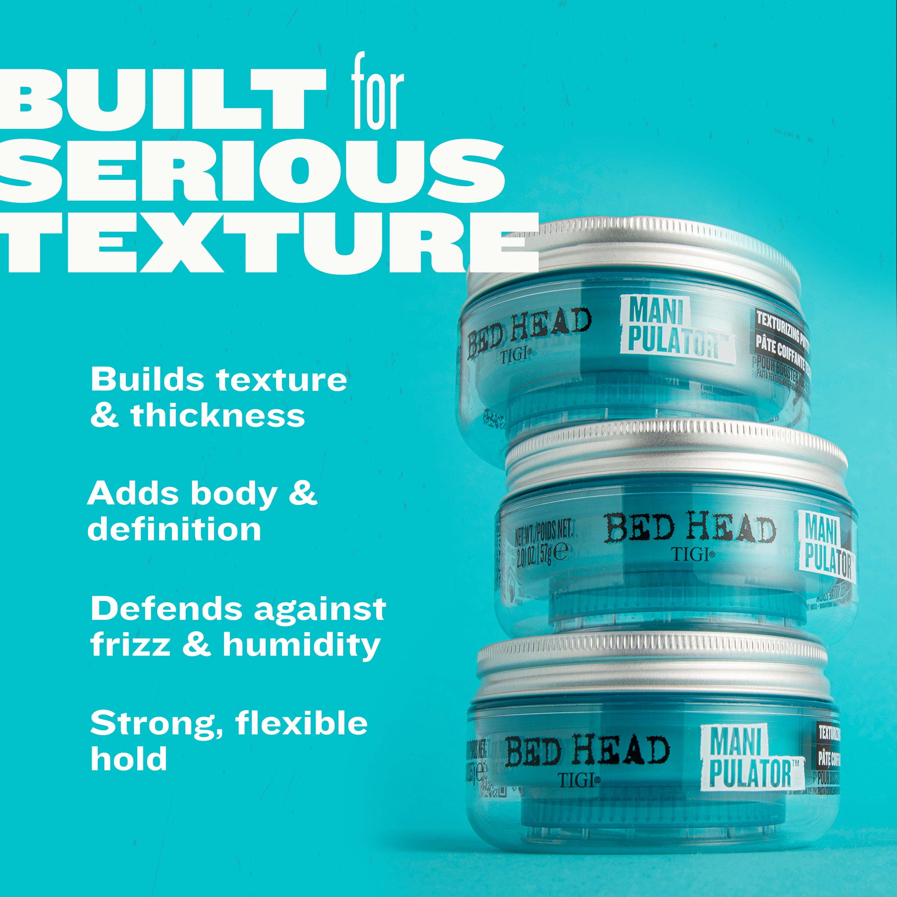 Manipulator Texturizing Hair Putty | Bed Head by TIGI – Bedhead US