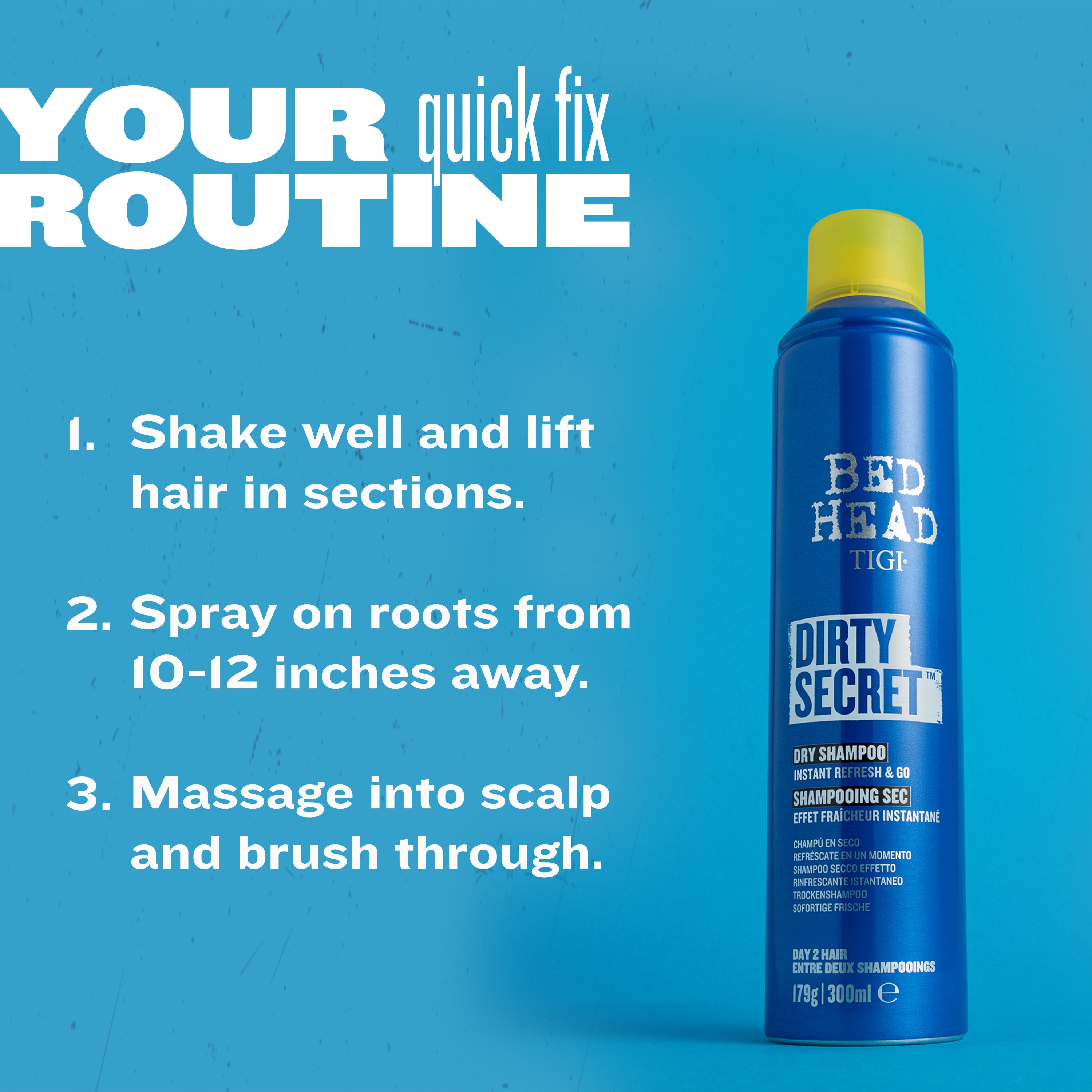 Dirty Secret Instant Dry Shampoo | Bed Head by TIGI – Bedhead US