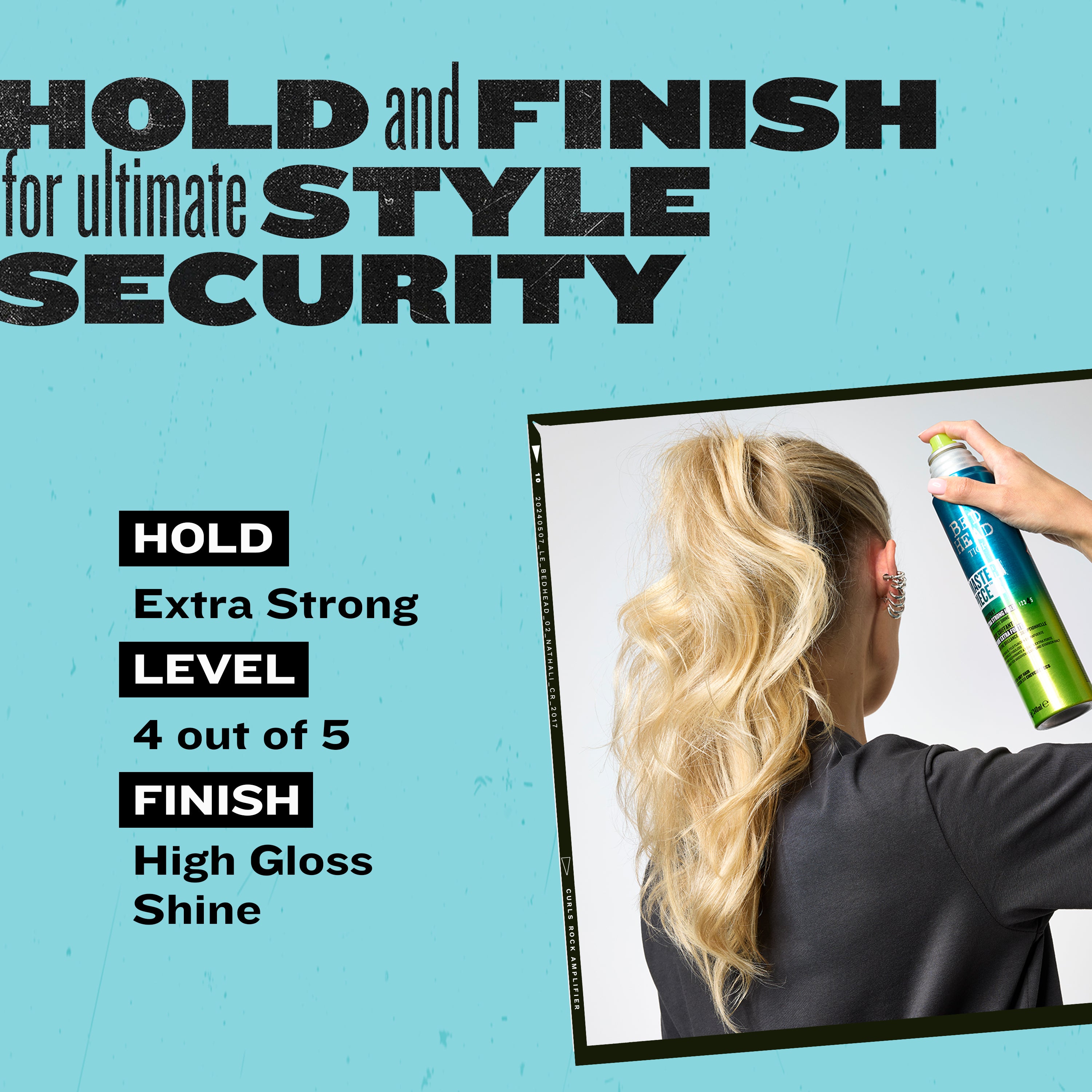 Masterpiece Shiny Hairspray | Bed Head by TIGI – Bedhead US