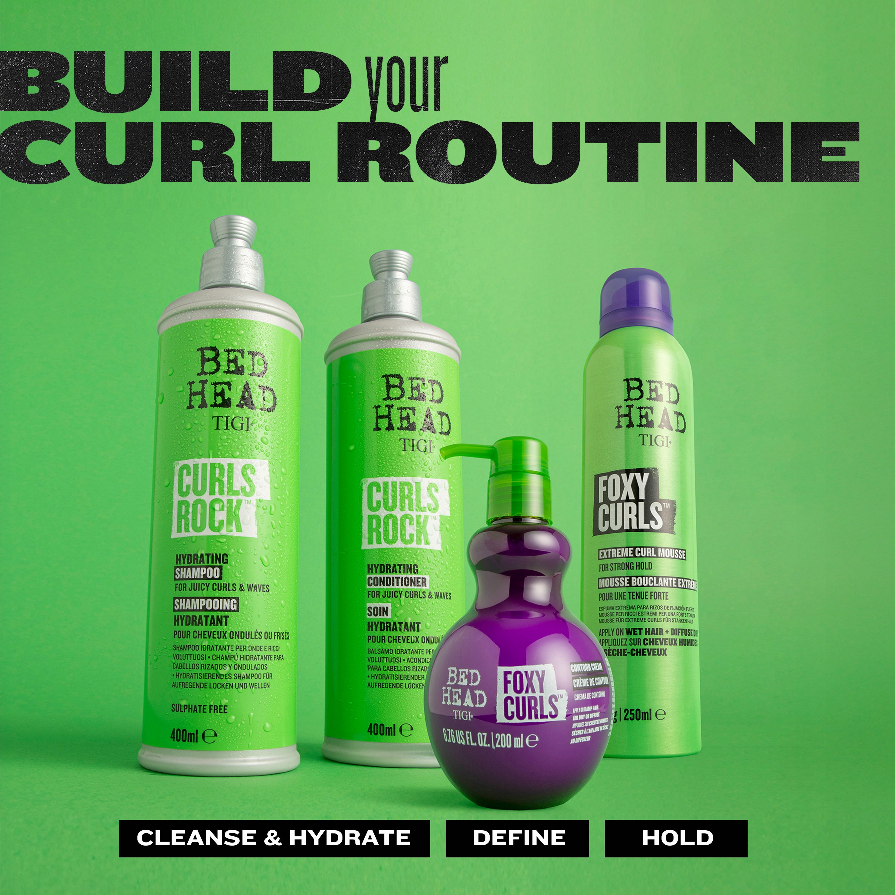 Foxy Curls Contour Curl Hair Cream | Bed Head by TIGI – Bedhead US