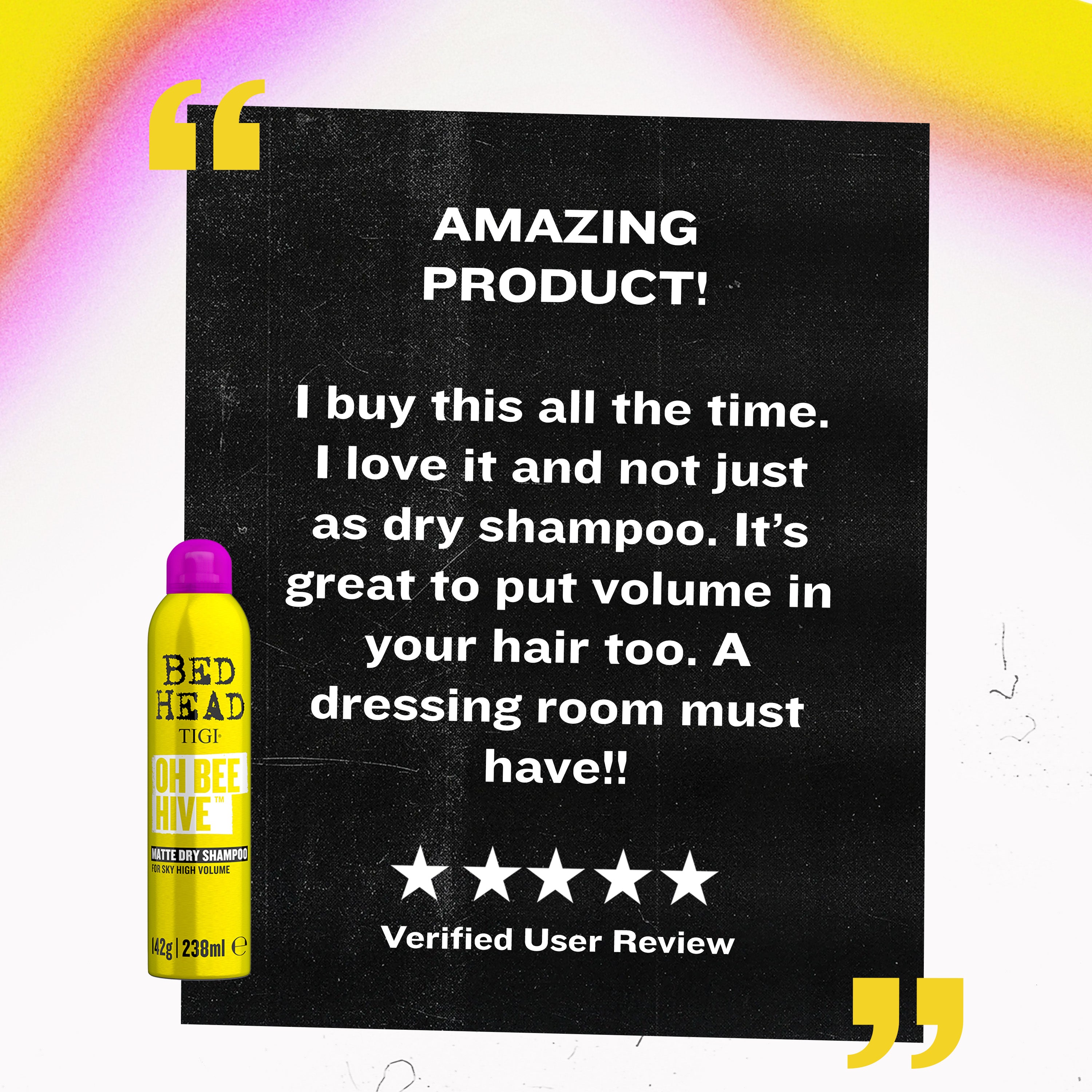 Oh Bee Hive Volumizing Dry Shampoo | Bed Head by TIGI – Bedhead US