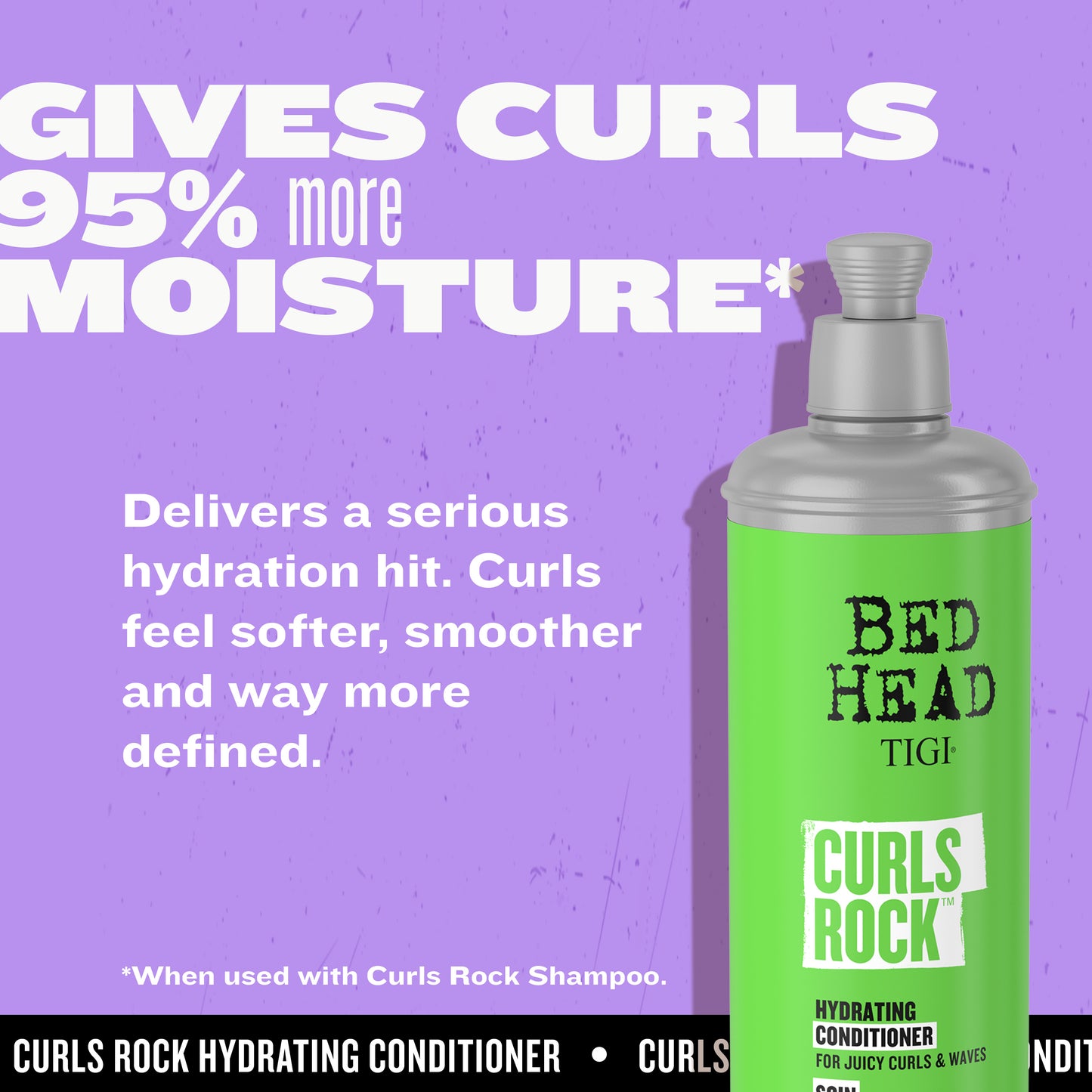 Curls Rock Hydrating Conditioner | Bed Head by TIGI – Bedhead US