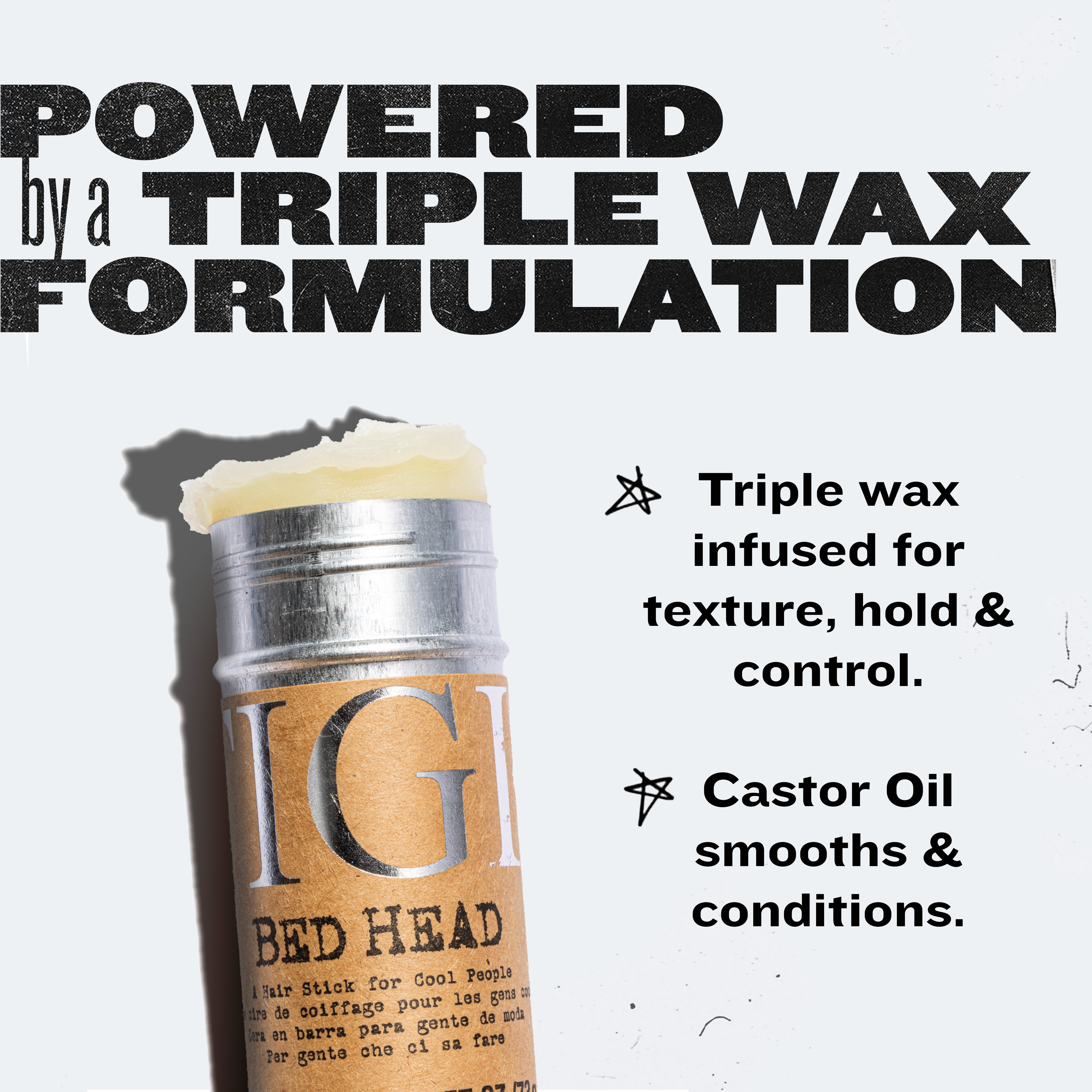 エステ★インディバ★頭皮用★ヘッド★キャパ★フェイス用コード★四角軸 Bed Head Wax Stick | Bed Head by TIGI – Bedhead US
