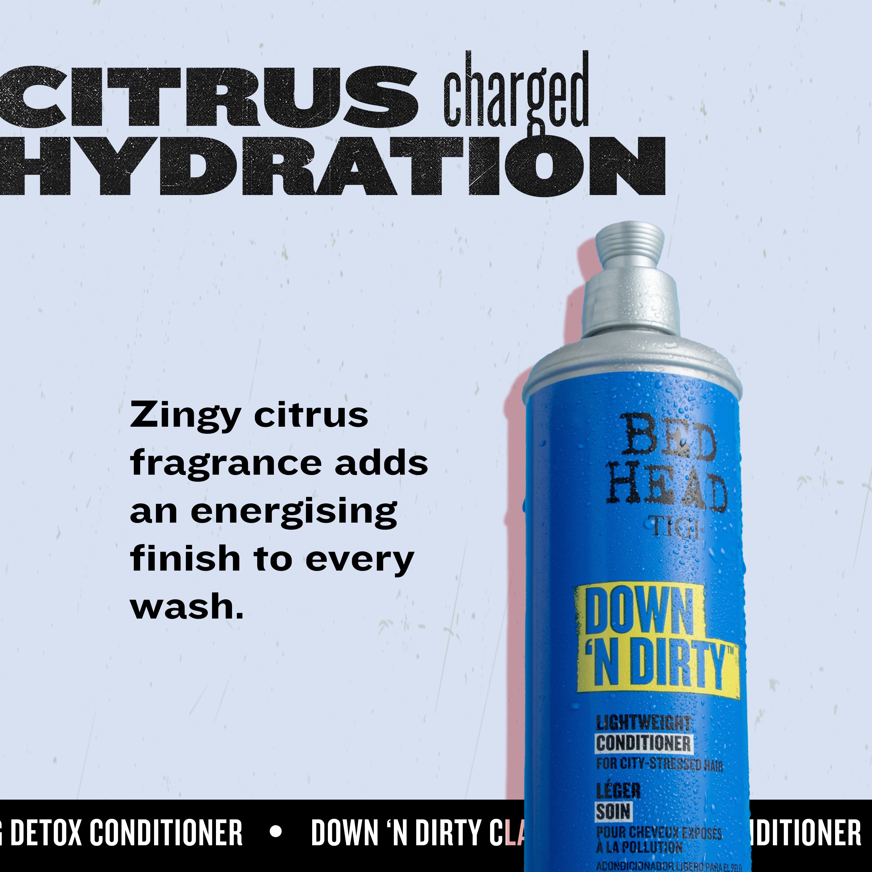 Down N Dirty Conditioner for Detox | Bed Head by TIGI – Bedhead US