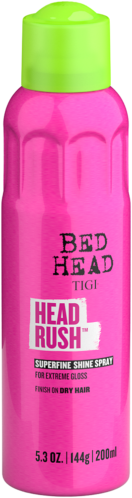 Headrush Shine Hair Spray For Smooth Shiny Hair Bed Head By Tigi