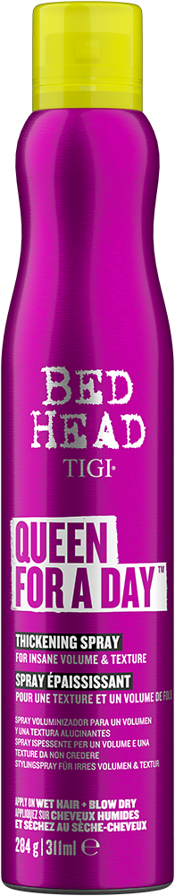 Queen For A Day Thickening Spray For Fine Hair Bed Head By Tigi