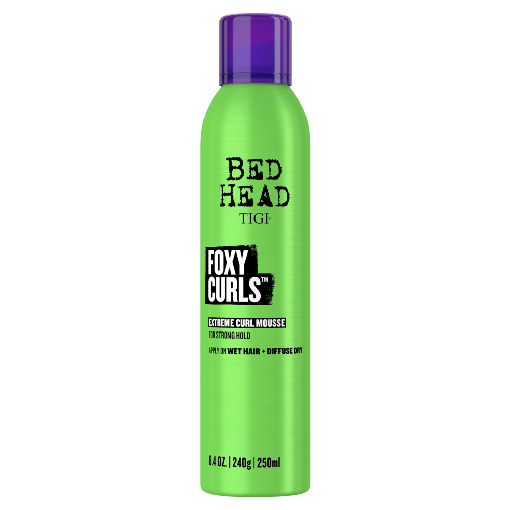 Foxy Curls<sup>TM</sup> Curly Hair Mousse for Strong Hold